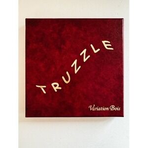 Rare Truzzle Atoll 3D Wooden Puzzle by Variation Bois – Complete in Original Box